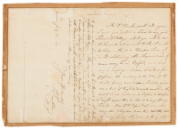 Autograph letter signed from Benjamin Franklin to William Strahan