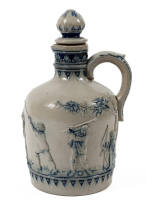 Stoneware jug with stopper by Simon Peter Gerz