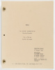 Barfly: The Shooting Script