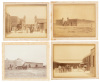 Four original photographs of the Waters-Pierce Oil Co. refinery in Mexico