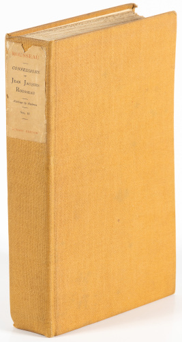 The Confessions Of Jean Jacques Rousseau