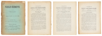 Three articles by J&aacute;nos X&aacute;ntus on travels in the Americas
