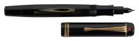 MONTBLANC: No. 432 Grey-Green Tiger's-Eye Celluloid Stylographic Pen, Danish Production