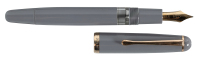 MONTBLANC: No. 344 Grey Resin Piston-Filler Fountain Pen