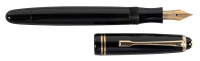 MONTBLANC: No. 244 G Black Piston-Filler Fountain Pen, Black Ink Window