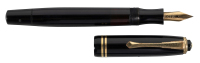 MONTBLANC: No. 234 1/2 G Black Resin Piston-Filler Fountain Pen, Broad Nib