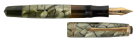 MONTBLANC: No. 246 Marbled Green Celluloid Fountain Pen