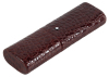 MONTBLANC: Leather Pen Travel Case, Size 3, Bordeaux