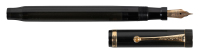 PARKER: Lucky Curve Black Hard Rubber Commemorative Fountain Pen