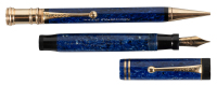 PARKER: Duofold Junior Fountain Pen and Propelling Pencil Set, Lapis Blue