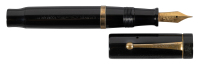 PARKER: Jack Knife Safety Black Hard Rubber Fountain Pen
