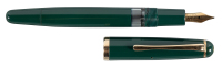 MONTBLANC: No. 3-42 G Green Piston-Filler Fountain Pen