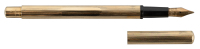 WATERMAN: 18K Gold Overlay and Black Hard Rubber Eyedropper Fountain Pen, 18 Grams