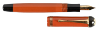 MONTBLANC: Masterpiece No. 4 Coral Red Push-Knob Filler Fountain Pen, Danish Production