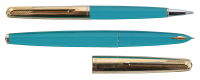 PARKER 61: First Edition "Rainbow" Cap Fountain Pen and Propelling Pencil Set, Turquoise
