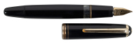 MONTBLANC: No. 256 Fountain Pen, Piston-Filler, Black Resin