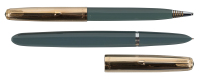 PARKER 51: Vacumatic Grey Fountain Pen and Propelling Pencil Set, 12K Gold-Filled Caps