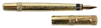 MONTBLANC: No. 2 Safety Fountain Pen, 18K Rolled Gold Italian Overlay, by Meazza?