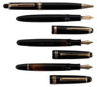 MONTBLANC: Lot of Four Writing Instruments, Including No. 242 G Fountain Pen