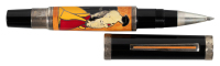 OMAS: Tauromaquia Sterling Silver and Enamel Limited Edition Rollerball Pen * Premiere Example, 00/250