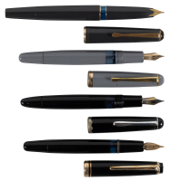 MONTBLANC: Lot of Four Fountain Pens, Including Nos. 252 and 342