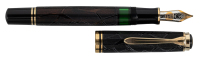 PELIKAN: M800 "Laser" Italian-Made Black Resin Limited Edition Fountain Pen * Only 100 Made