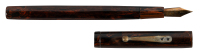 WATERMAN: Red Ripple Hard Rubber Eyedropper-Filler Fountain Pen, No. 2 Nib