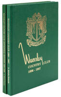 Two volumes on the history of Waverly Country Club of Portland, Oregon