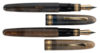 OMAS: Collezione A.M. 87 * Lot of Two Briarwood Fountain Pens