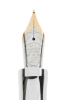 LABAN: Real Diamond DMB-300-3 Rhodium-Plated Fountain Pen * Over 1000 Diamonds - 2