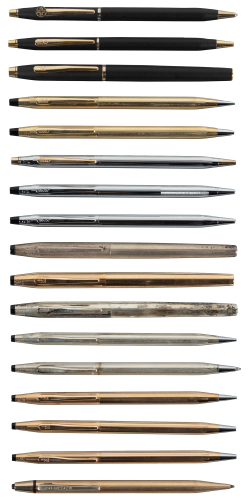 CROSS: Lot of 17 Writing Instruments