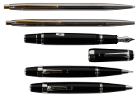 MONTBLANC: Lot of Three Boheme and Two Noblesse Pens and Pencils * Five Writing Instruments