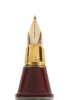 CARTIER: Pasha Sterling Silver Fountain Pen [and] Trinity Brushed Stainless Steel Fountain Pen * Lot of Two Pens - 3