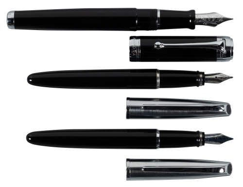 AURORA: Lot of Three Fountain Pens