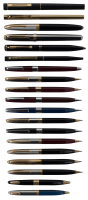 SHEAFFER: Lot of 19 Propelling Pencils, Ballpoints and Rollerballs
