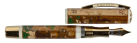 VISCONTI: "The Chariot and The Wheel of Fortune" Tarot Limited Edition Maki-e Fountain Pen