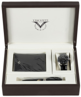 VISCONTI: Adam Rollerball, Watch and Wallet Set
