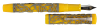 CONWAY STEWART: Chatsworth Sunrise Yellow and Sterling Silver Limited Edition Fountain Pen