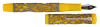 CONWAY STEWART: Chatsworth Sunrise Yellow and Sterling Silver Limited Edition Fountain Pen