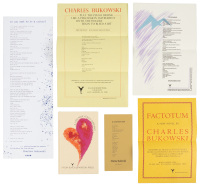 The Laughing Heart [with] five broadsides