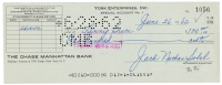 Check signed by Lenny Bruce