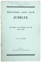 Pontypool Golf Club. Jubilee 1903 to 1953