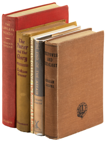 Five volumes by Graham Greene