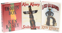 Three books signed by Ken Kesey [with] Sailor Song t-shirt