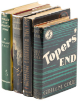 Four detective novels by GDH & M Cole