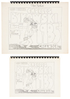 The Official Charles Bukowski 1985 Calender [sic] - two different issues