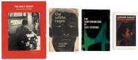 Four volumes of Beat Literature and poetry