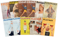 Jack Kerouac in Playboy and Escapade - eleven issues