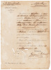Death certificate for a Chinese slave who died of tuberculosis