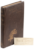 The Celebrated Jumping Frog of Calaveras County...[with] clipped Mark Twain signature